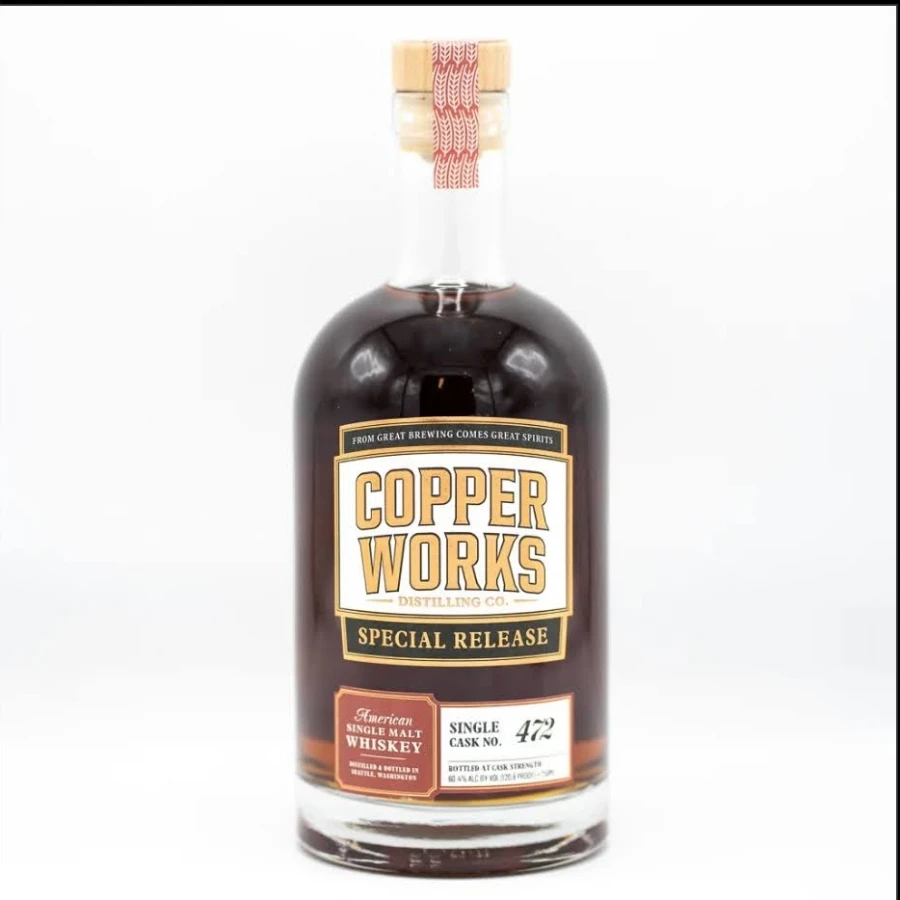 Copperworks American Single Malt (Single Cask No. 472)