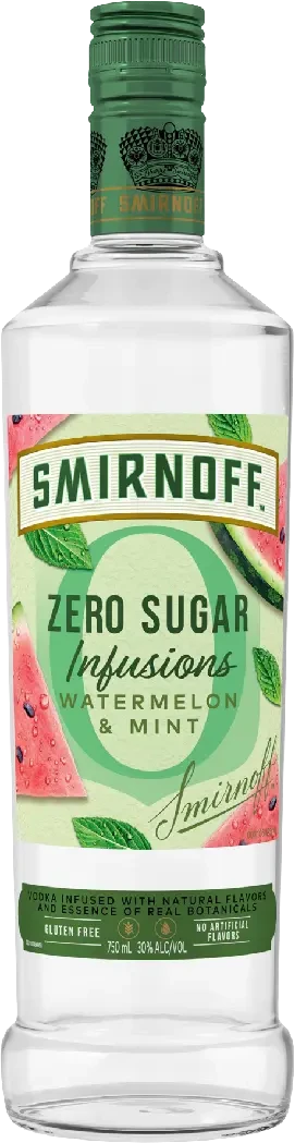 Smirnoff Zero Sugar Infusions Watermelon & Mint