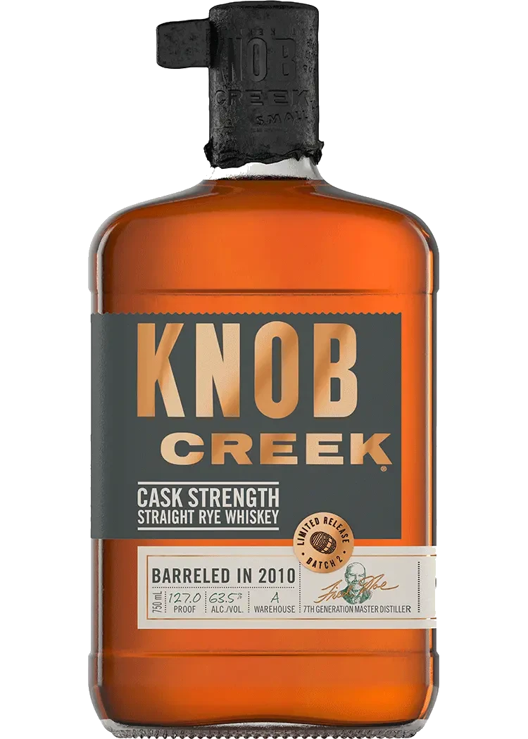 Knob Creek Cask Strength Rye Whiskey
