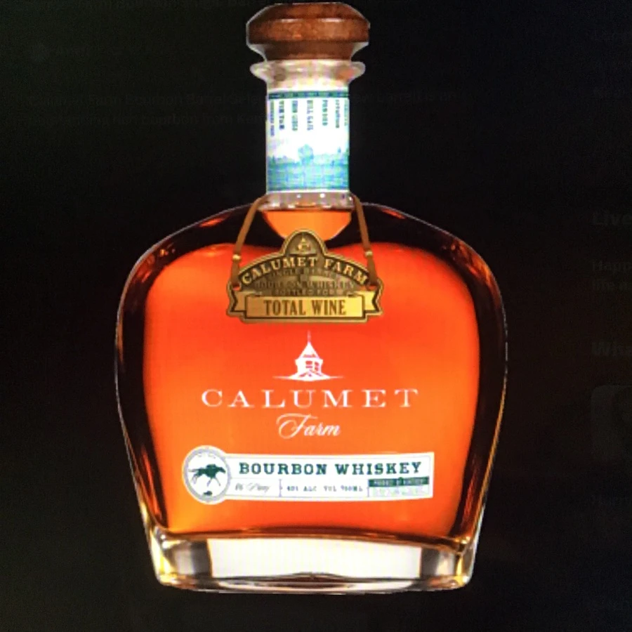 Calumet Farm Bourbon Single Barrel Sellect