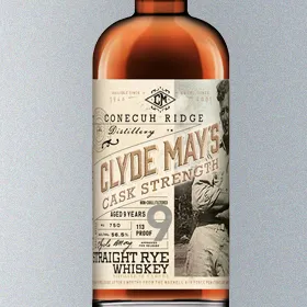Clyde May's 9 Year Cask Strength Straight Rye