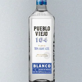 Tequila Pueblo Viejo Blanco 104