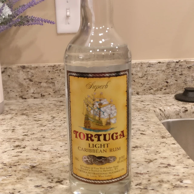 Tortuga Light Caribbean Rum