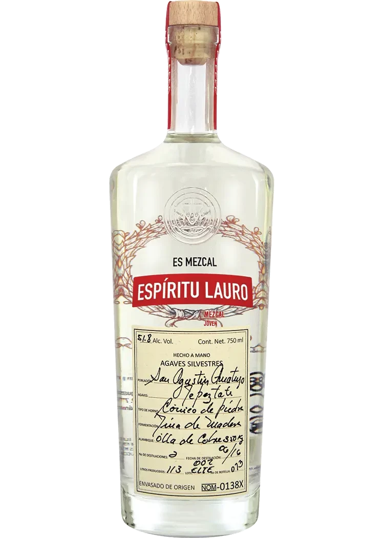 Espiritu Lauro Agaves Silverstres Tepeztate