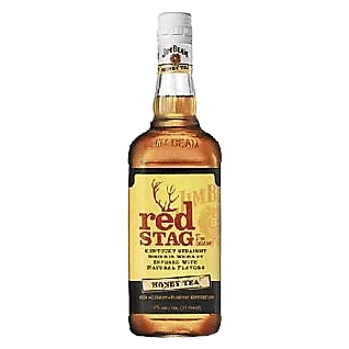 Jim Beam Red Stag Honey Tea Bourbon Whiskey 750ml