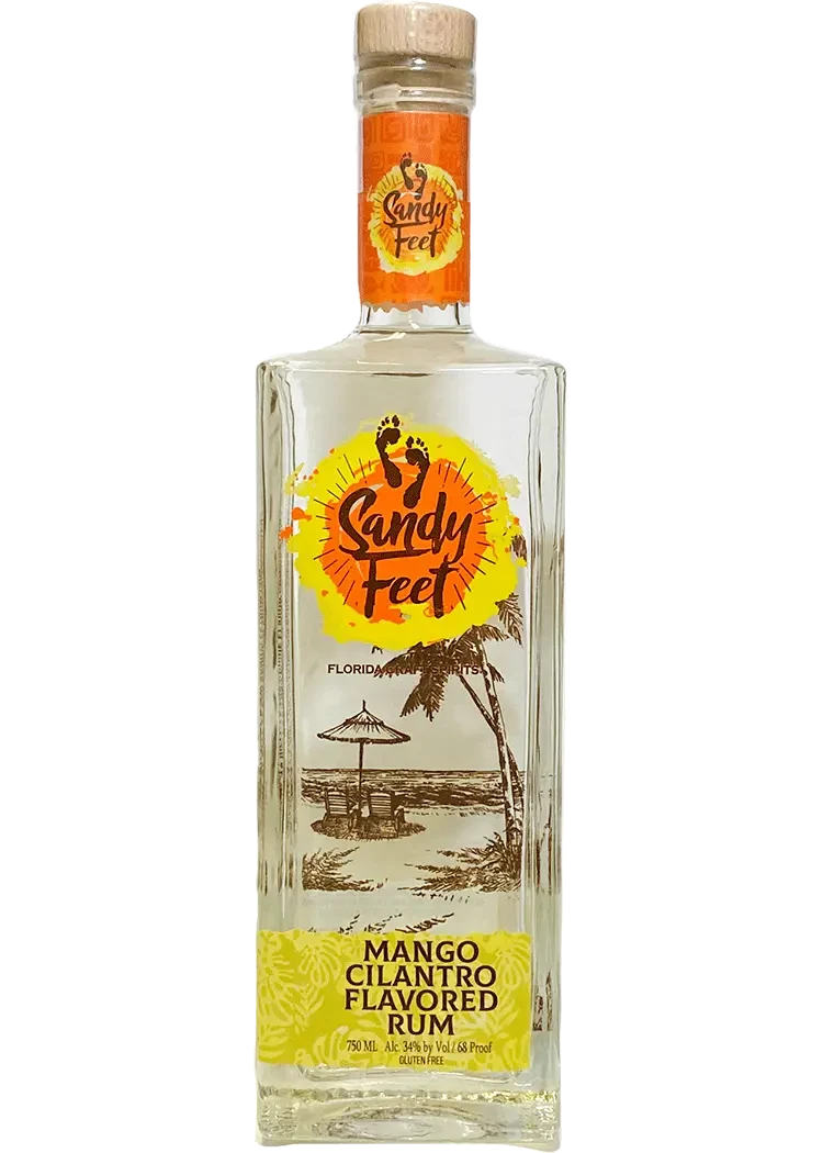Sandy Feet Mango Cilantro Rum