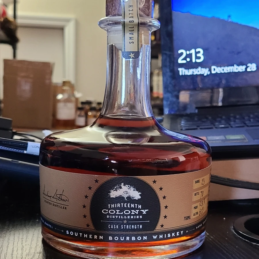 13th Colony Cask Strength Bourbon (Brewzle - 2023)