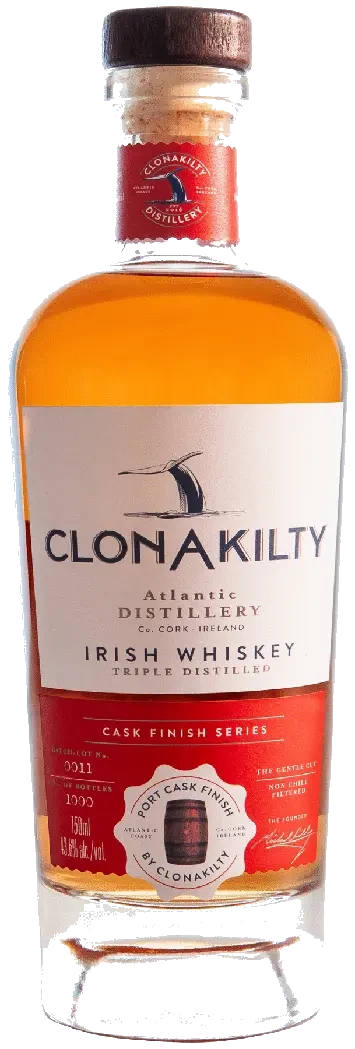 Clonakilty Port Cask Finish Irish Whiskey