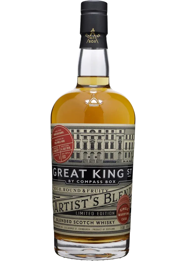 Compass Box Great King Street Artists Blend Barrel Select