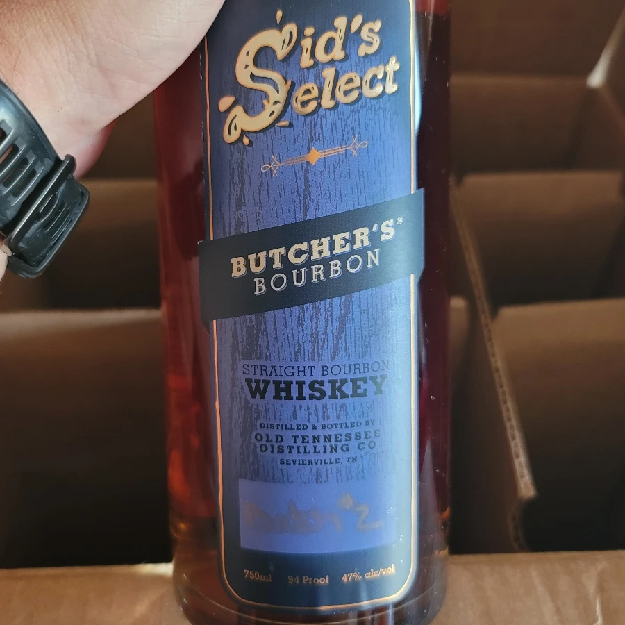 Old Tennessee Distilling Co Sid's Select Butcher's Straight Bourbon Whiskey (Batch #2)
