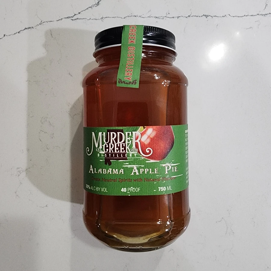 Murder Creek Distillery Alabama Apple Pie Moonshine