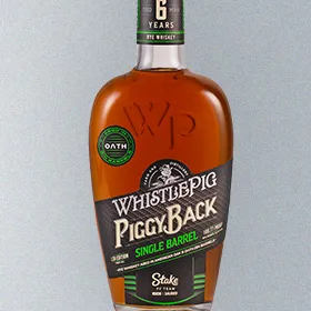 WhistlePig PiggyBack Rye: Stake F1® Team KICK Sauber Single Barrel