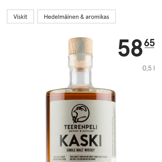Teerenpeli Kaski Single Malt