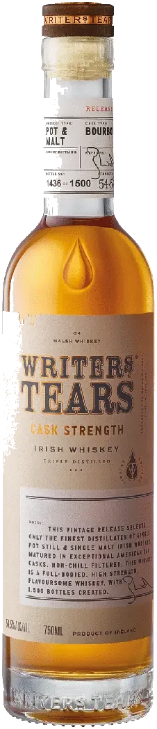 Writers Tears Cask Strength Irish Whiskey