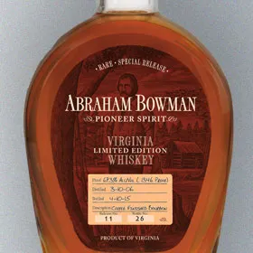 Abraham Bowman Coffee Finished Bourbon