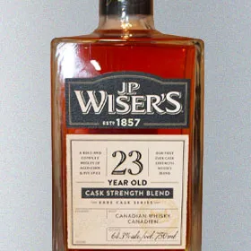 J.P. Wiser's 23 Year Cask Strength Blend