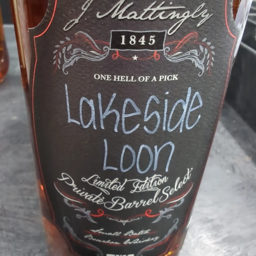J. Mattingly 1845 Private Barrel Select Bourbon "Lakeside Loon"