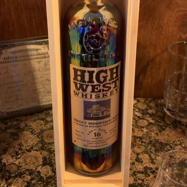 High West Rocky Mountain Rye 16