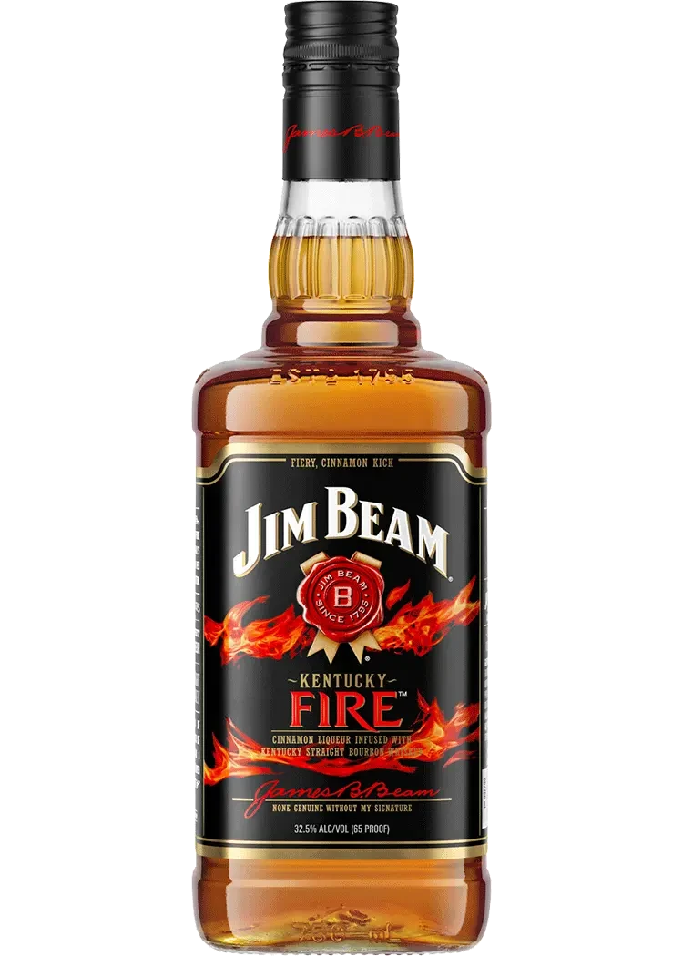 Jim Beam Kentucky Fire Bourbon Whiskey