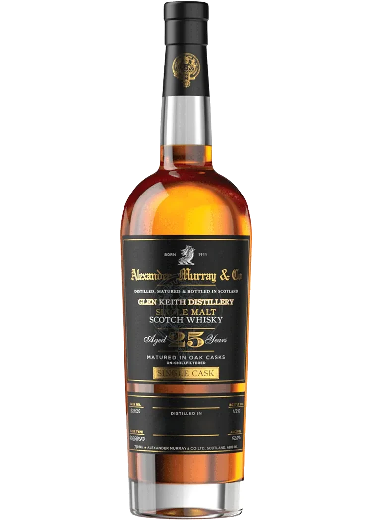 Alexander Murray Glen Keith 25yr 1993 Single Malt Speyside Scotch