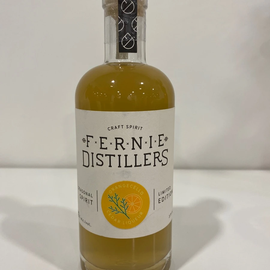 Fernie DIstillers Orangecello Cedar LIqueur