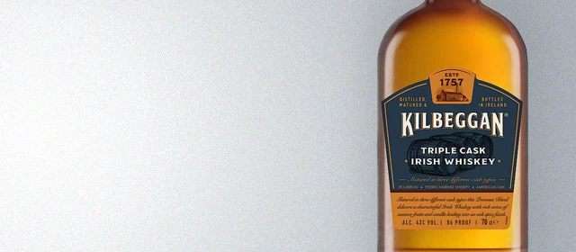 Kilbeggan Triple Cask Irish Whiskey