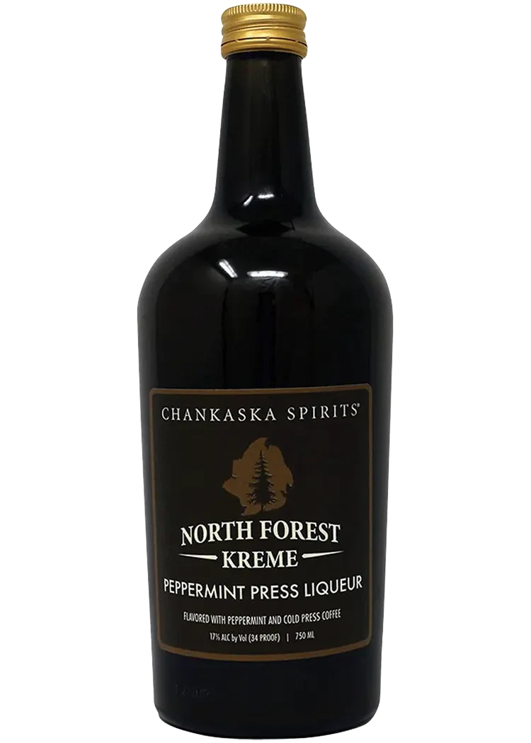 North Forest Kreme Peppermint Press Liqueur