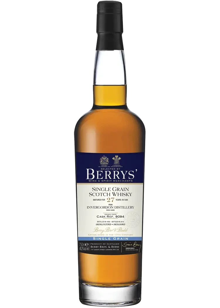 Berrys Invergordon Grain 27 Yr