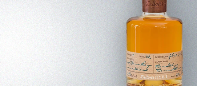 Dillon's Canadian Rye Whisky Batch 1