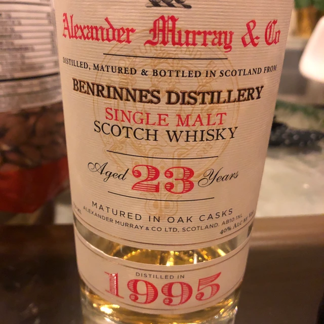 Benrinnes 1995 23 Year (Alexander Murray & Co.)